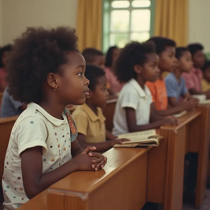 Children joining hands in a mission to Reclaim the Black Church
