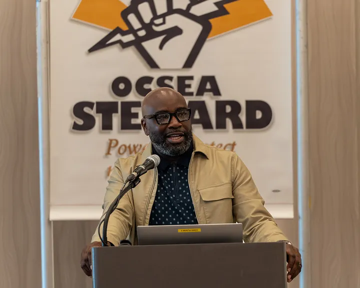 Pastor delivering a sermon to inspire efforts to Reclaim the Black Church